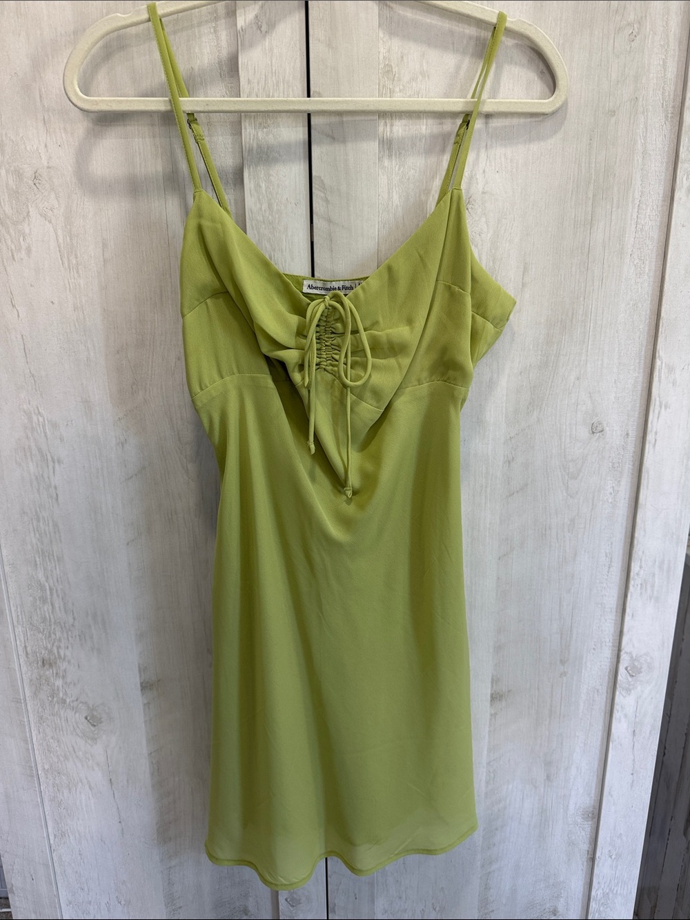 Abercrombie & Fitch Slip Dress - Green